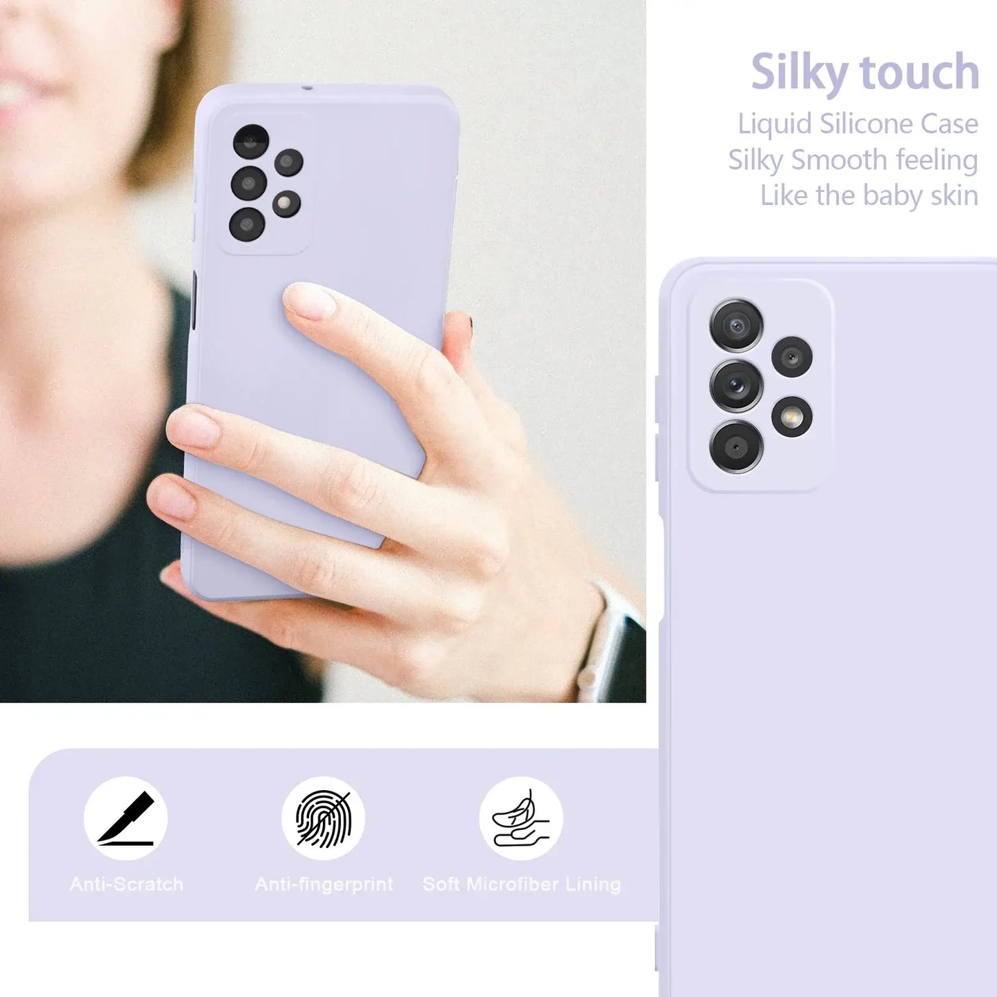 lavender case - 2 images