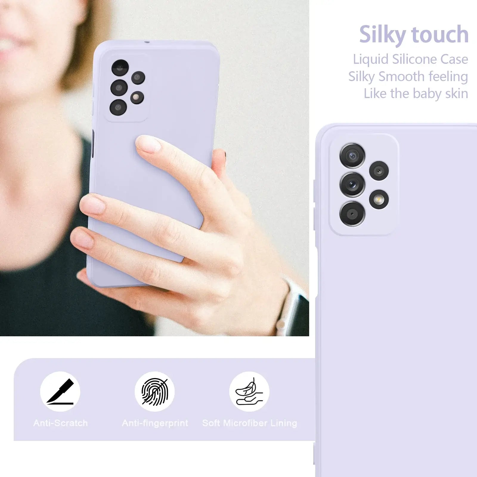 lavender case - 2 images