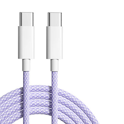 60W 6A USB Type C to Type C Cable Data Line for Iphone 15 16 Samsung Xiaomi Fast Charging USB C to C Cable Type C Data Charger