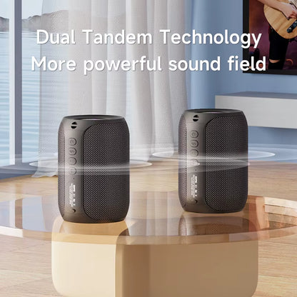 -S32Pro Powerful Bluetooth Speaker, Bass Wireless, LED Light, Outdoor Speakers, Subwoofer, Waterproof Sound Box Support