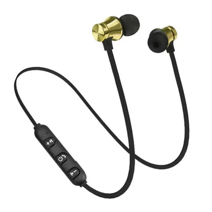 XT11 Sports Magnetic Bluetooth Earphone in Ear Wireless Neckband Headphones Stereo Music Headset with Mic for Samrtphones