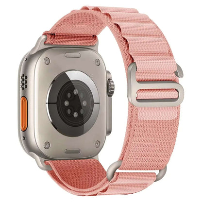 Alpine Loop Strap for Apple Watch Band Ultra 2 49Mm 46Mm 44Mm 40Mm 45Mm 41Mm 42Mm 38Mm Nylon Bracelet Iwatch 10 9 8 7 6 SE Band