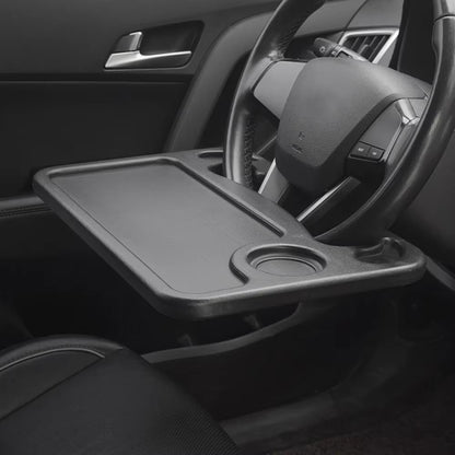 Portable Car Laptop Computer Desk Mount Stand Eat Work Car Steering Wheel Dining Table Bracketdrink Food Coffee Tray Board