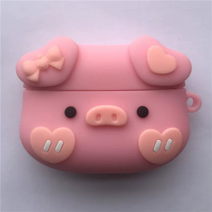 Case for Apple Airpods 4 2024 3D Cartoon Silicone Earphone Charging Case for Airpods Pro 2 Cover for Airpods 3 2 1