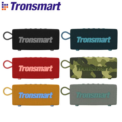 Trip Bluetooth 5.3 Speaker Dual-Driver Portable Speaker with IPX7 Waterproof, True Wireless Stereo for Outdoor