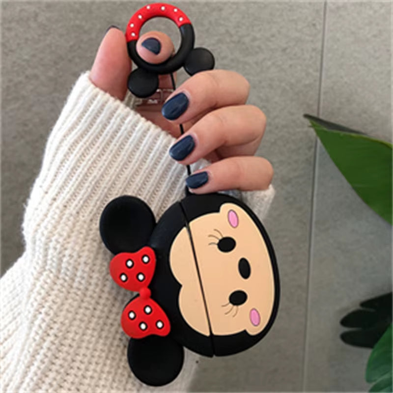 Case for Apple Airpods 4 2024 3D Cartoon Silicone Earphone Charging Case for Airpods Pro 2 Cover for Airpods 3 2 1