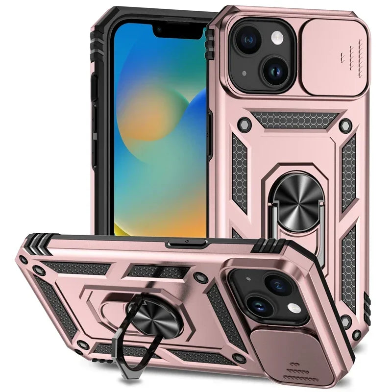iPhone Case Kickstand Bumper Phone Cover