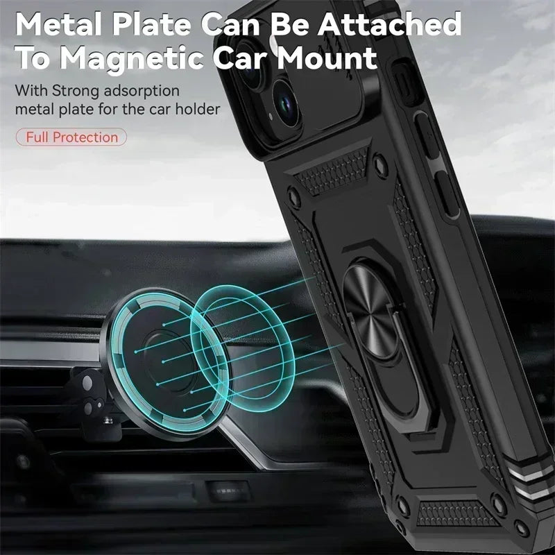 iPhone Case Kickstand Bumper Phone Cover
