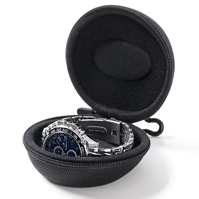 Travel Case Portable Storage Box for Single Watch Shock and Impact-Resistant for Wristwatches Smart Watches Portable Storage 1Pc