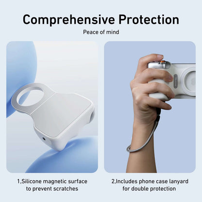Magnetic Phone Camera Shoot Hand Grip Phone Holder Shooting Aid Remote Control Handle for Iphone HUAWEI SAMSUNG Phone