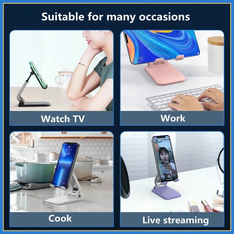 Foldable Metal Mobile Phone Stand