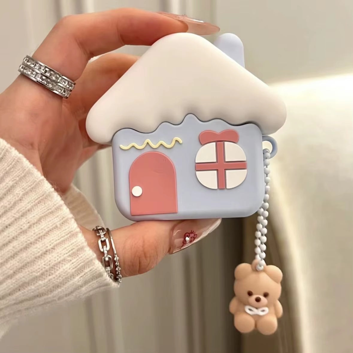 Case for Apple Airpods 4 2024 3D Cartoon Silicone Earphone Charging Case for Airpods Pro 2 Cover for Airpods 3 2 1