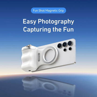 Magnetic Phone Camera Shoot Hand Grip Phone Holder Shooting Aid Remote Control Handle for Iphone HUAWEI SAMSUNG Phone